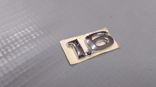 Emblema 1.6 Tampa Traseira Gol Voyage G5 G6    23971