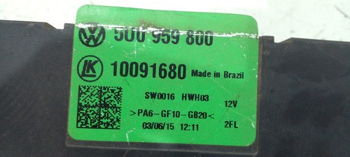 Módulo Conforto Vw Gol Saveiro Voyage G5 G6 500959800 (r)