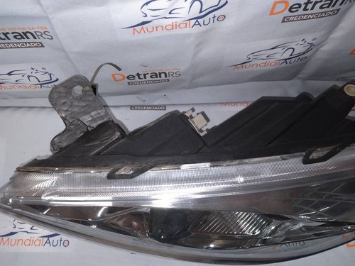 Farol Esquerdo Ford Ka Cromado 2018/2020 Original 4859