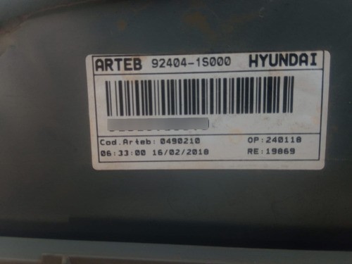 Lanterna Direita Porta-malas Hyundai Hb20 2010 2011 A 2018