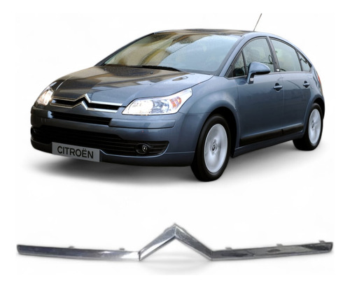 Friso Cromado Citroen C4 Hatch Pallas 2006 A 2012