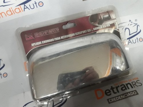 Aplique Cromado Para Retrovisor Ecosport 03/... Le