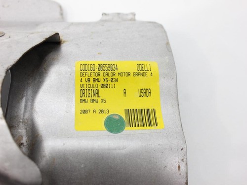 Defletor Calor Motor Grande 4.4 V8 Bmw X5 07/13 (034)