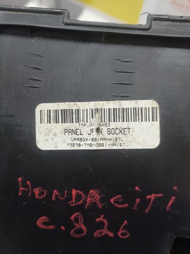 Porta Treco Objetos Central Honda City 2009 A 2014