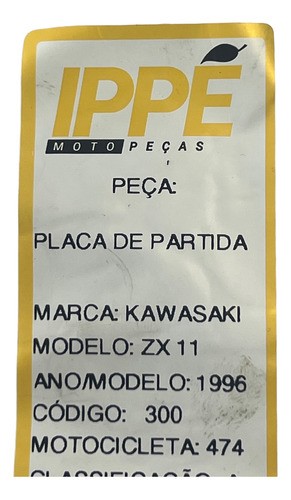 Kit Suportes Chassis Kawasaki Zx11 (474) 1996