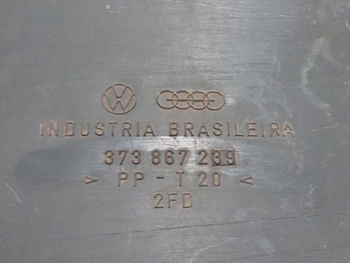 Acabamento Coluna Cinto Esquerdo Volkswagen Gol G4 Original