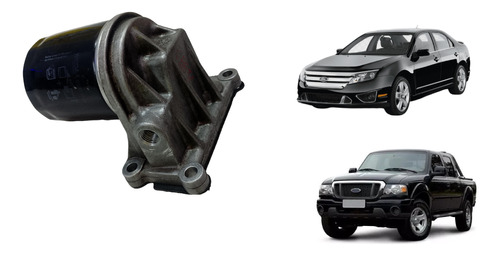 Suporte Filtro Óleo Motor Ford Ranger 2.3 Fusion 2.5 07 A 12