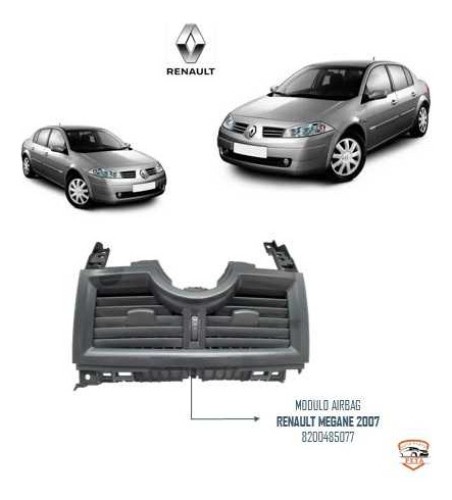 Difusor Ar Painel Central Renault Megane 2007