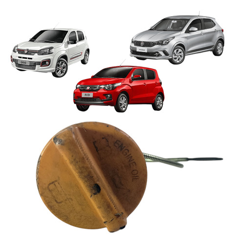 Vareta Nível De Óleo Fiat Uno Mobi Argo 1.0 1.3 3cc 2016/202