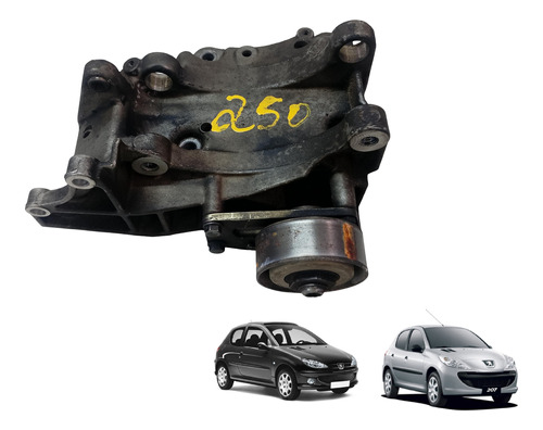 Suporte Compressor Bomba Direção Peugeot 206 207
