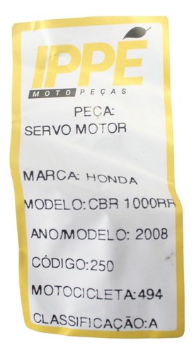 Servo Motor  Honda Cbr 1000 Rr (494)