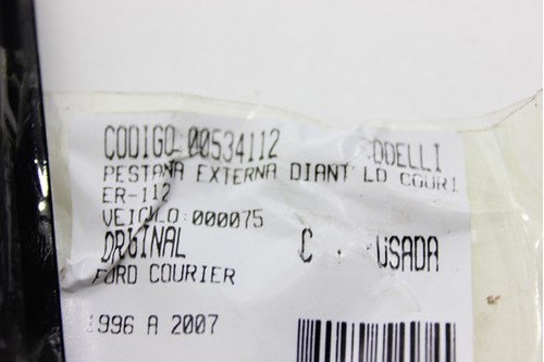 Pestana Externa Diant Lado Direito Courier 96/07 Usado (112)