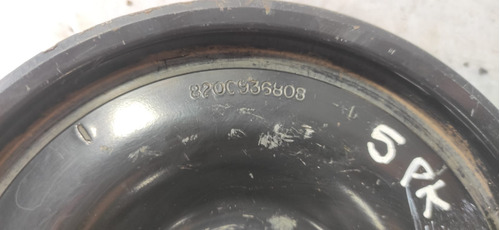 Polia Virabrequim 5pk Renault Sandero Logan 21317