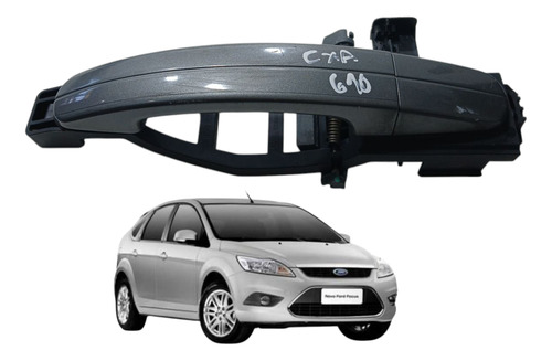 Maçaneta Externa Porta Traseira Esq. Ford Focus 2014 (ap)