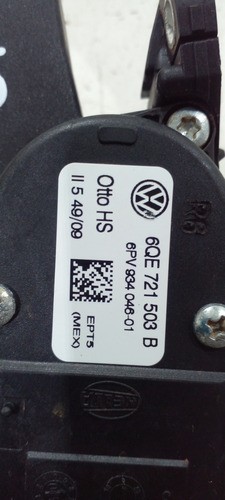 Pedal Acelerador Eletrônico Vw Polo 2008/11 6qe721503b (r)