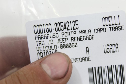 Parafuso Porta Mala Capô Tras Jg Jeep Renegade 15/22 Us (12