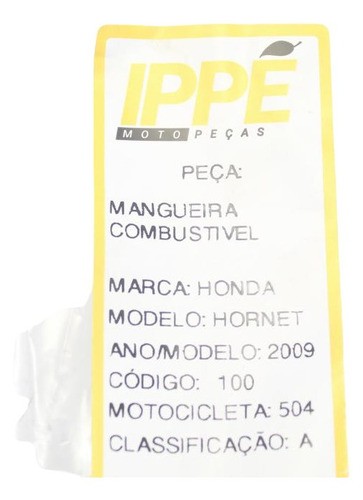 Mangueira Combustivel Honda Hornet (504) 2009