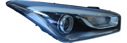 Farol Direito Máscara Negra Led Hyundai Hb20 16/19 Detalhe