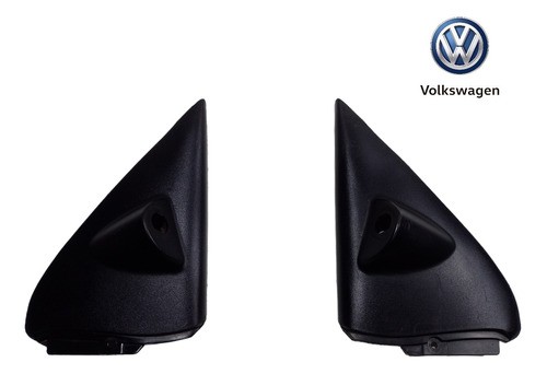 Acabamento Interno Retrovisor Vw Gol Bola G3 G4 2p Par