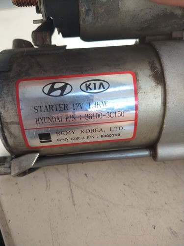 Motor Partida Arranque Hyundai Azera 2009