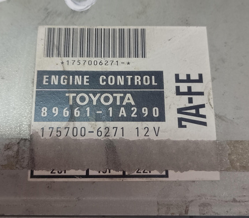 Módulo Injeção Corolla 1.8 16v 1995 1996 Gasolina 896611a290