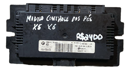 Modulo Conforto Bmw X5 X6 2008
