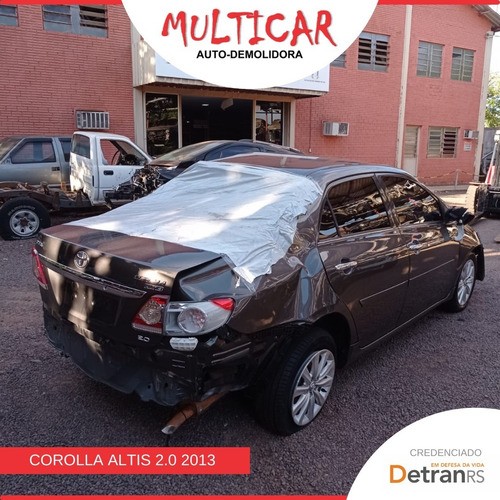 Corolla Altis 2013 Venda Peças Cambio Airbag Rodas