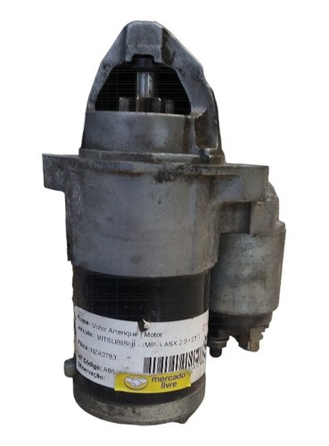 Motor Partida Arranque Asx Lancer 2.0 2011 2012 2013 2014