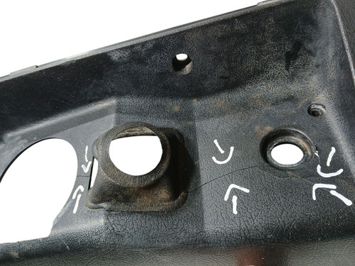 Moldura Inferior Painel Vw Parati  1985 Com Detalhe (ap)