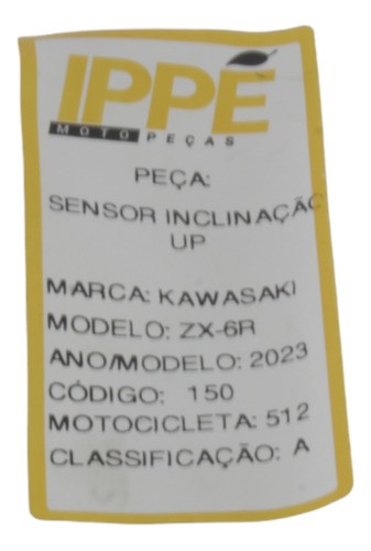 Sensor Inclinação Up  Kawasaki Zx6r 2023 (512)