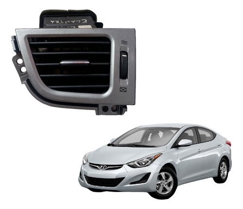 Difusor Ar Hyundai Elantra 2012 2013 2014 2015 2016 Direito