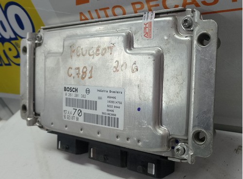 Módulo Injeção Peugeot 206 207 C3 1.4 0261201382 9662307780