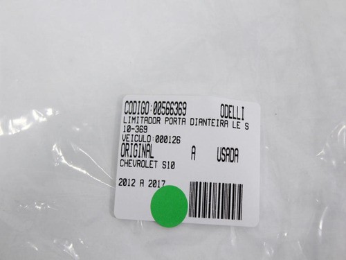 Limitador Porta Diant Le S10 12/17 Us (369)