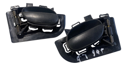 Par Maçaneta Interna Dianteira Peugeot 207 09 Até 11