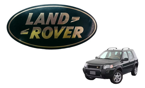 Emblema Grade Dianteira Land Rover Freelander 1 Original