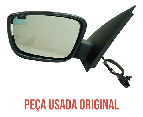 Retrovisor Elétrico Lado Esquerdo Vw Gol G5 2009/12 S/ Capa 