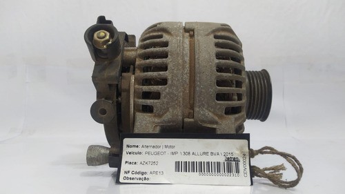 Alternador Peugeot 308 2015