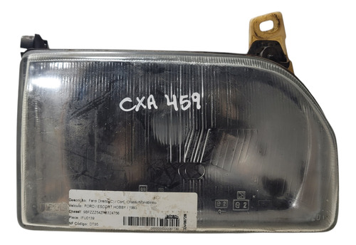 Farol Direito Ford Escort Hobby Cibie (al) Adl Cxa 459