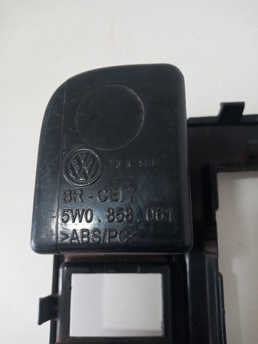 Moldura Central Do Painel Vw Gol G4 Original 5w0858061