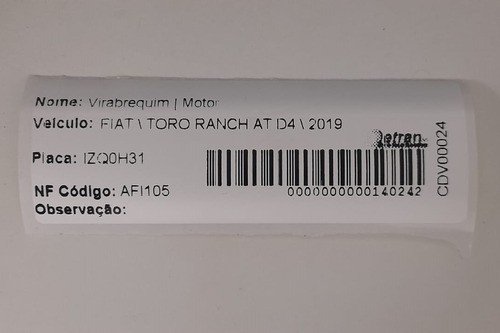 Virabrequim Std Fiat Toro Ranch At 2019 - 2171810941