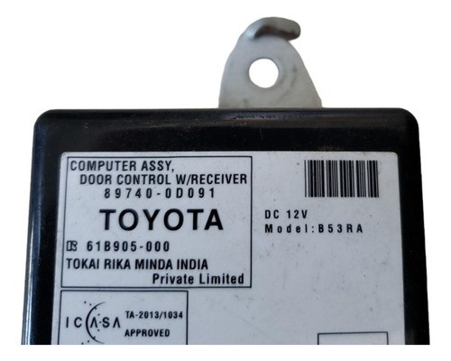 Módulo Controle Controle Portas Toyota Etios 2015 2016 2017