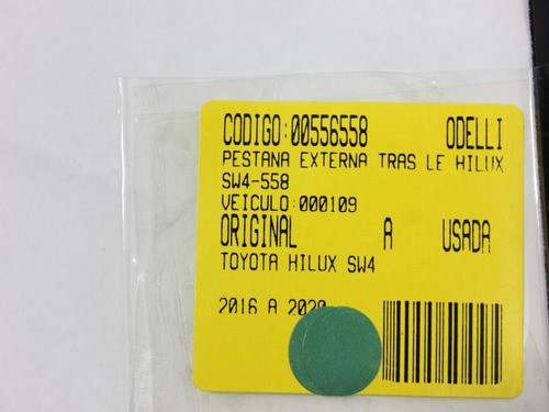 Pestana Externa Tras Le Hilux Sw4 16/20 Us (558)