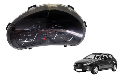 Painel De Instrumentos Peugeot 206 207 1.4 2001 2008