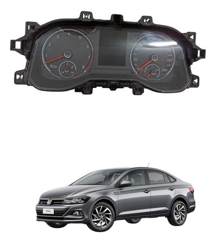 Painel Instrumento Volkswagen Polo Virtus 2018 2023 Usado 