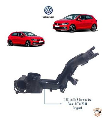 Mangueira Tbi Turbina Vw Polo Virtus Tcross 1.0 3cc Tsi 2020