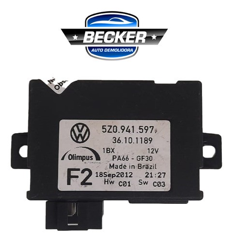 Módulo Central Iluminação Vw Saveiro 1.6 Cross 13 5z0941597