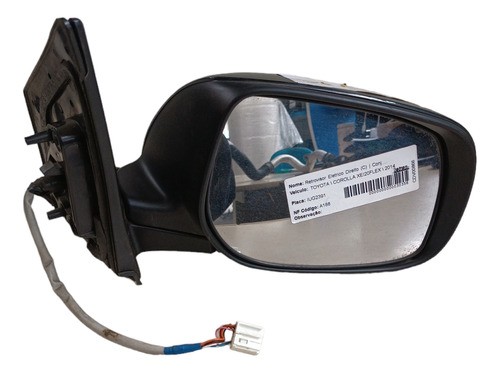 Espelho Retrovisor Direito Corolla 2009 2010 A 2014 Retrátil