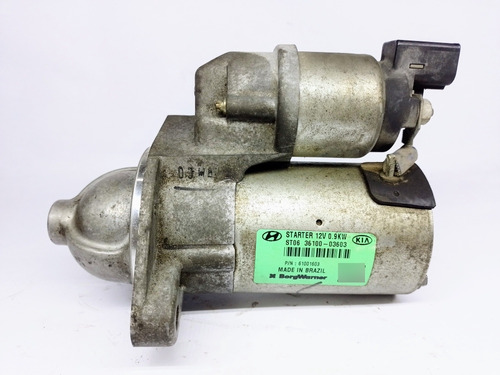 Motor De Arranque Hyundai Hb20 1.0 3cc Manual 13/19 Manual 