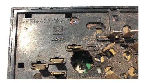 Interruptor Chave De Luz Gm Astra/zafira 99 Até 12 90437439