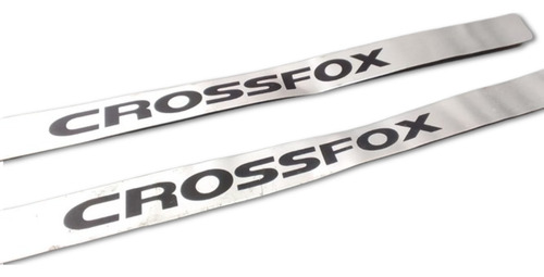 Friso Lateral Largo Crossfox 2008 A 2016 Cromado  23962